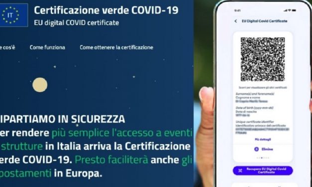 Green pass, obbligatorio dal 6 agosto