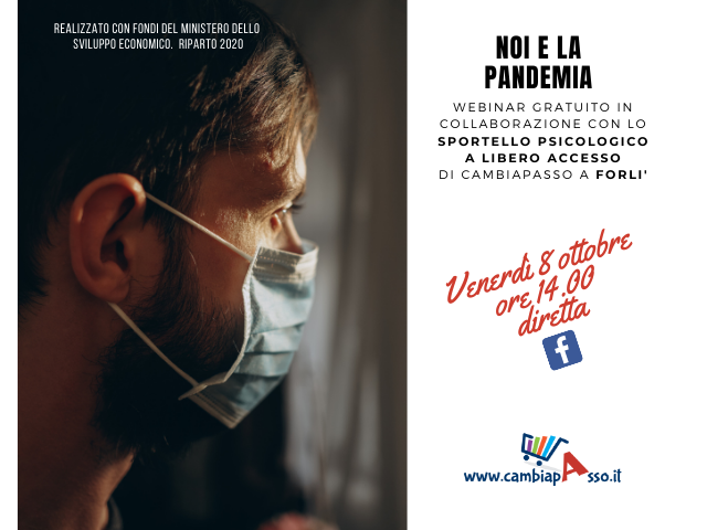 Noi e il covid: nuovo webinar di sostegno psicologico